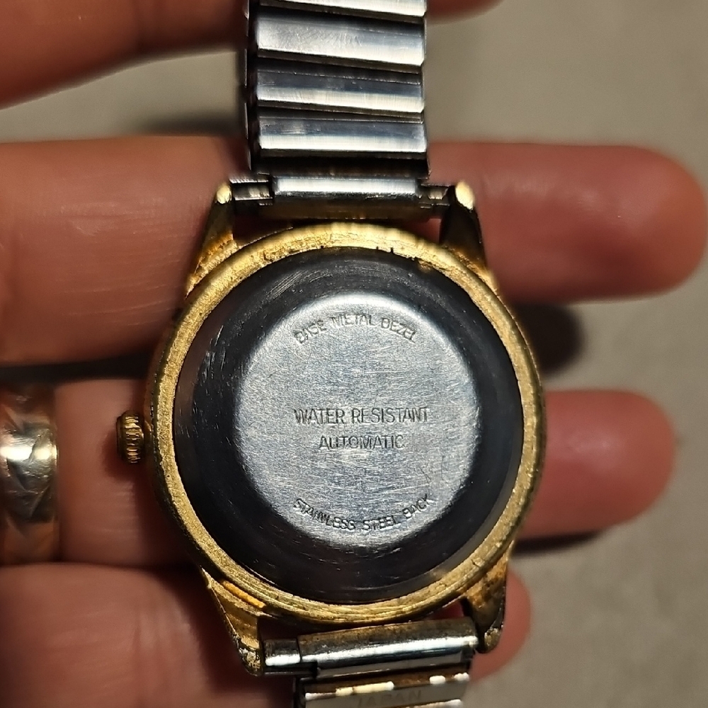 VTG 1979 Timex Automatic Viscount Day Date WR  Watch. Needs Bateries - Picture 5 of 8